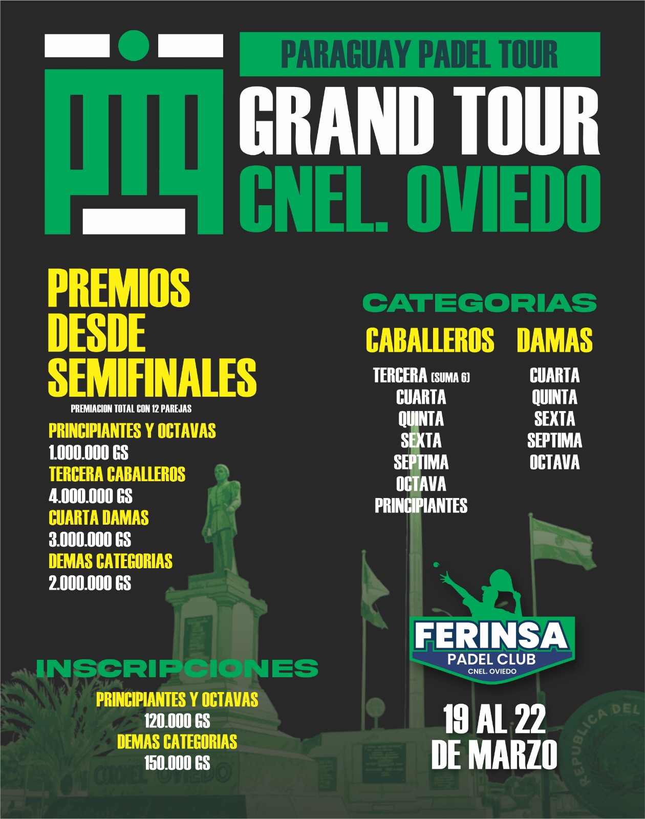 PARAGUAY PADEL TOUR - CORONEL OVIEDO